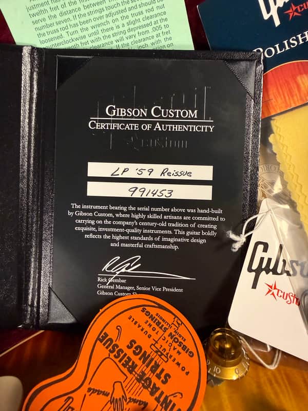 Gibson Custom Shop ‘59 Les Paul 2009 - Sunburst