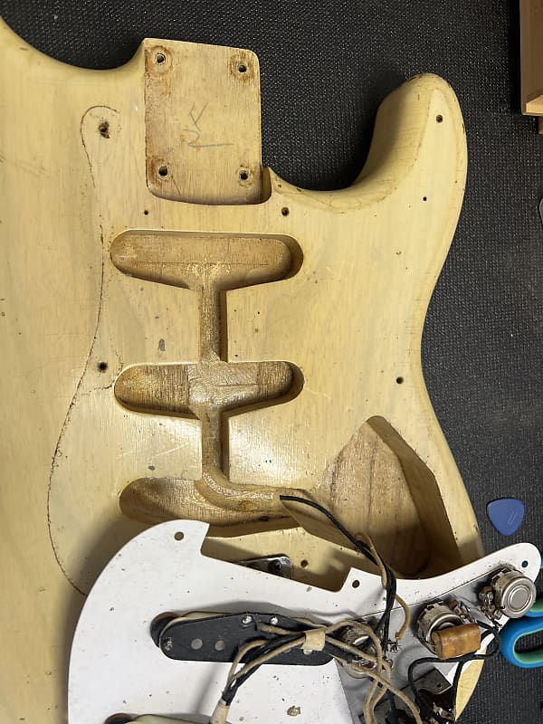 1957 Fender Stratocaster - Blonde - Ash - OHSC
