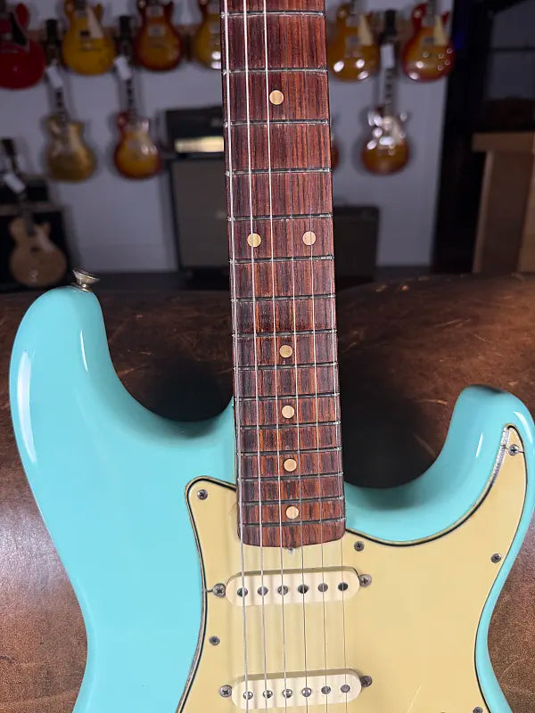 1962 Fender Stratocaster - Daphne Blue Refin