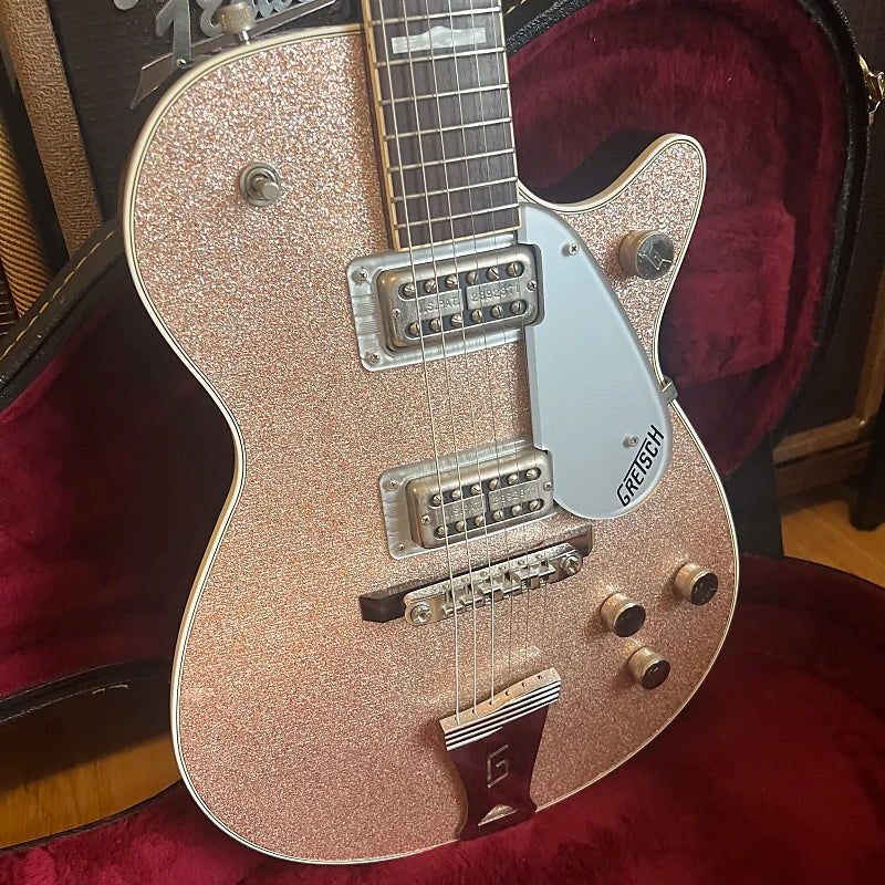 1995 Gretsch 6129 Sparkle Jet - Champagne - OHSC