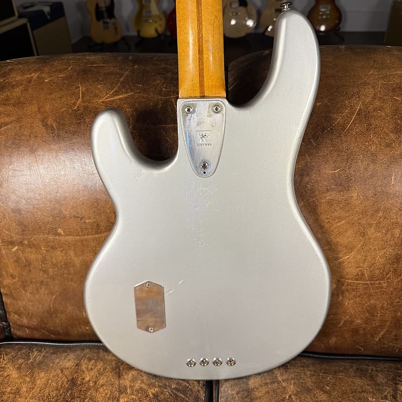 1979 Music Man StingRay with Maple Fretboard - Inca Silver - OHSC