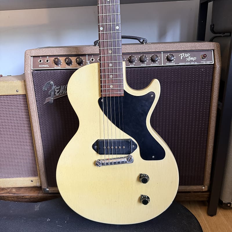 1955 Gibson Les Paul Junior - TV Yellow Refinish
