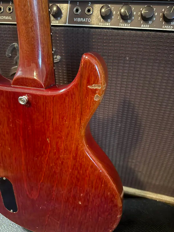 1959 Gibson Les Paul Junior Double Cut - Cherry