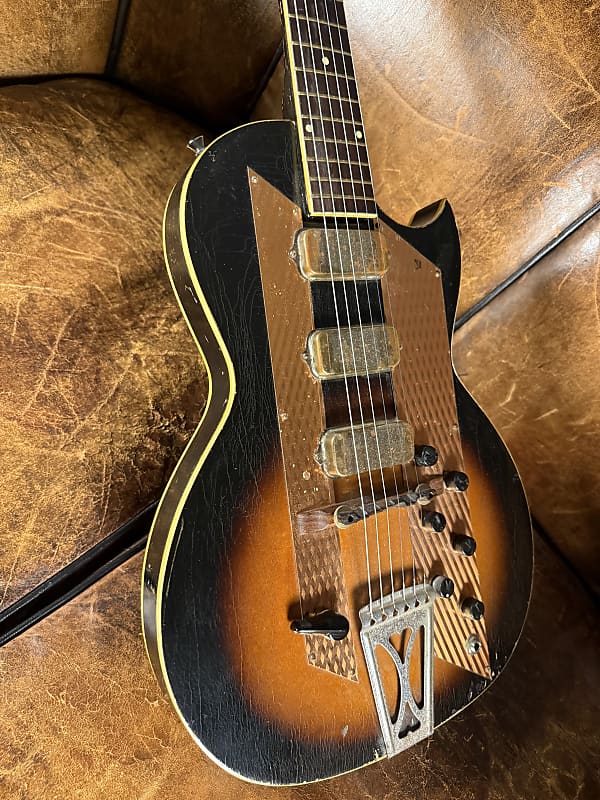 1962 Kay K1983 Style Leader Jimmy Reed - Sunburst
