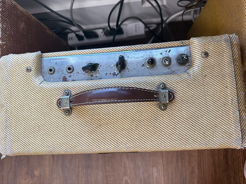 1956 Fender Princeton 5F2-A Narrow Panel 4-Watt 1x8" Guitar Combo - Tweed