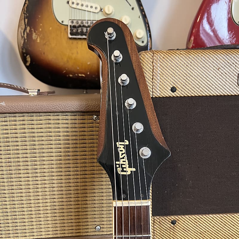 1991 Gibson Firebird V Reissue - Vintage Sunburst - OHSC