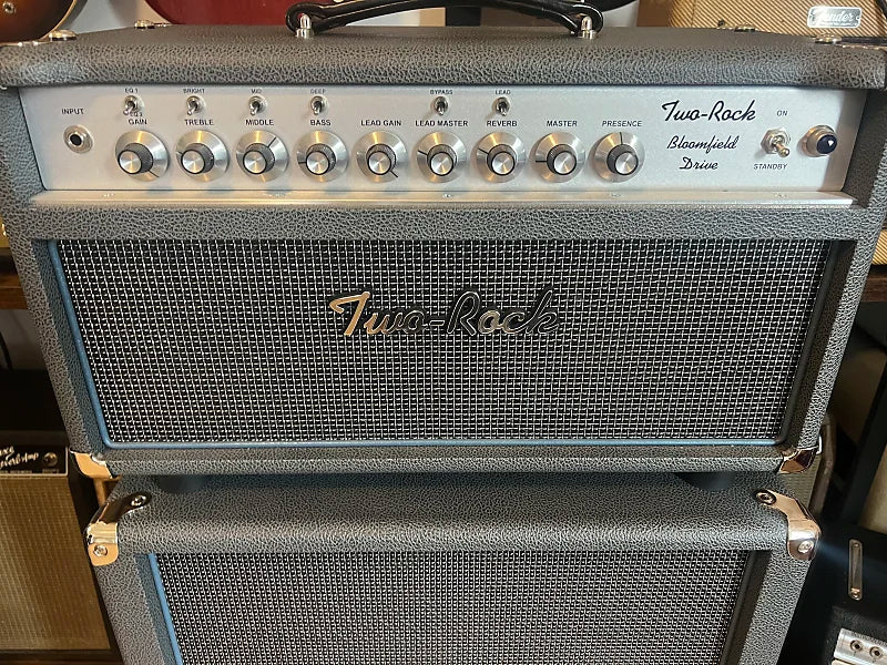 Two Rock Bloomfield Drive 50W Head and Cabinet - Grey Tolex