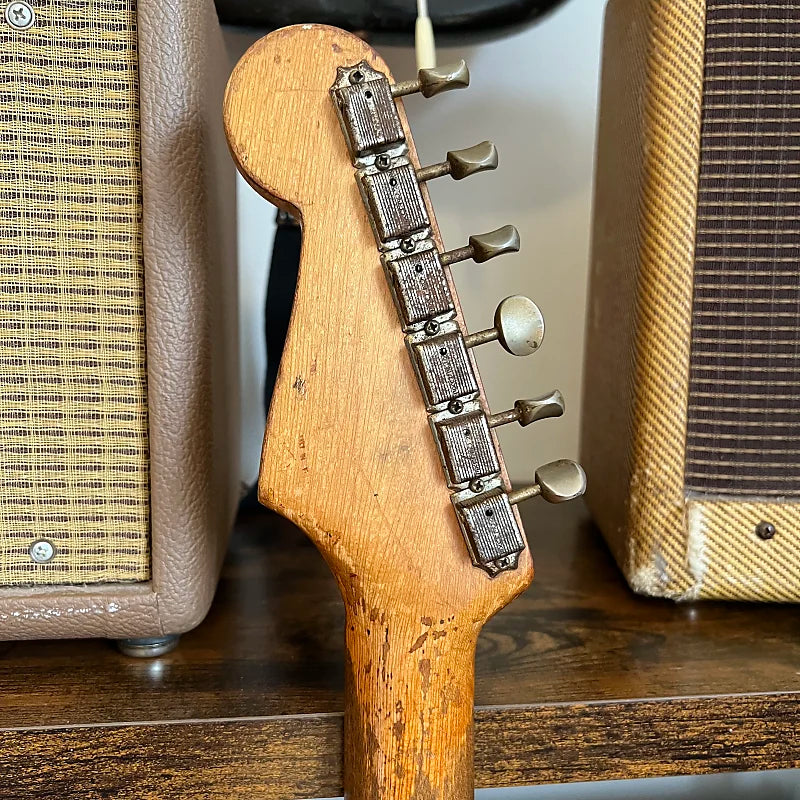 1956 Fender Stratocaster - 2 Tone Sunburst Body Only Refin - OHSC