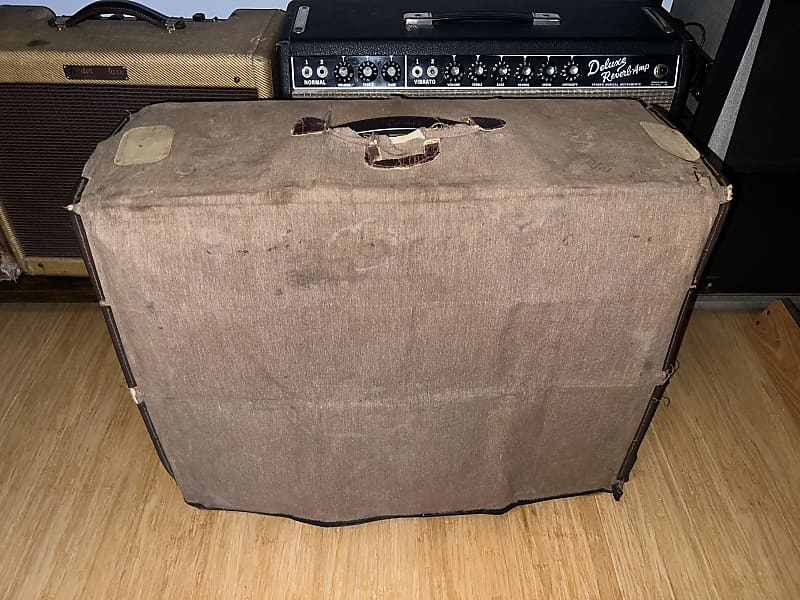 1960 Fender Pro 6G5 - Brown - Original Cover