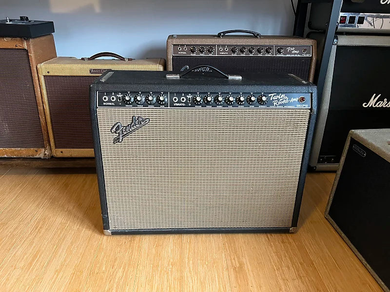 1965 Fender Twin Reverb 2-Channel 85-Watt 2x12" Guitar Combo - Black Panel