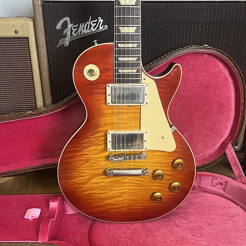 2020 Gibson Custom Shop '59 Les Paul Standard Reissue - Factory Burst Gloss - OHSC