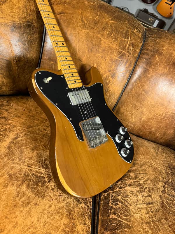 1973 Fender Telecaster Custom - Walnut (Mocha) - 7.3 Lbs