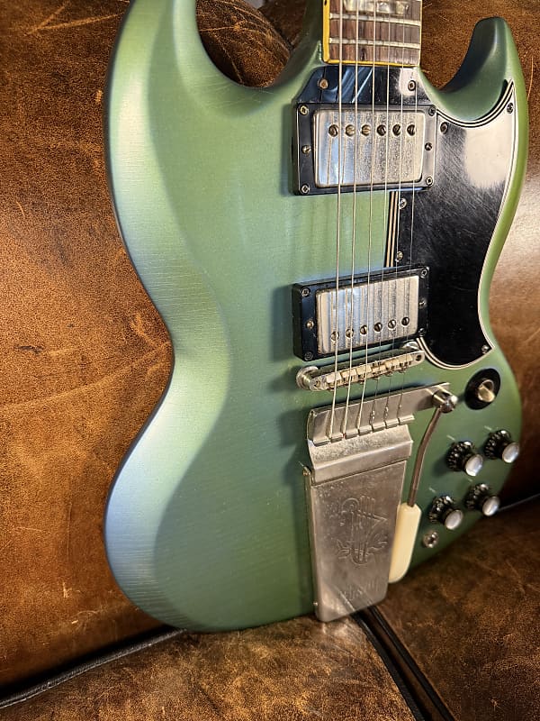 1964 Gibson SG Standard - Pelham Blue Refinish - OHSC