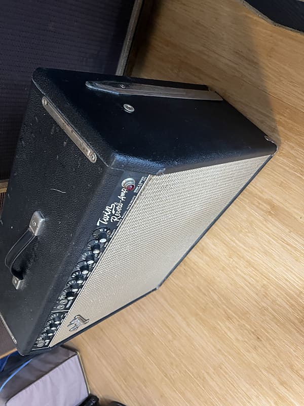 1965 Fender Twin Reverb 2-Channel 85-Watt 2x12" Guitar Combo - Black Panel
