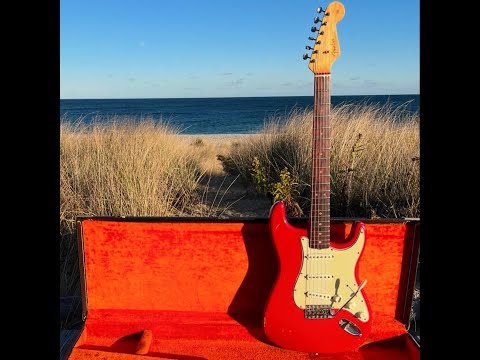 1964 Fender Stratocaster - Dakota Red with Korina Body - 100% Original OHSC