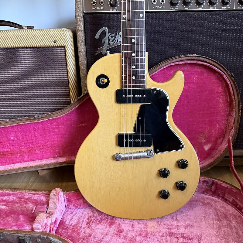1956 Gibson Les Paul Special - TV Yellow - 100% Original - OHSC