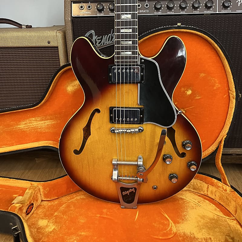 1966 Gibson ES-335TD - Sunburst - Bigsby - OHSC
