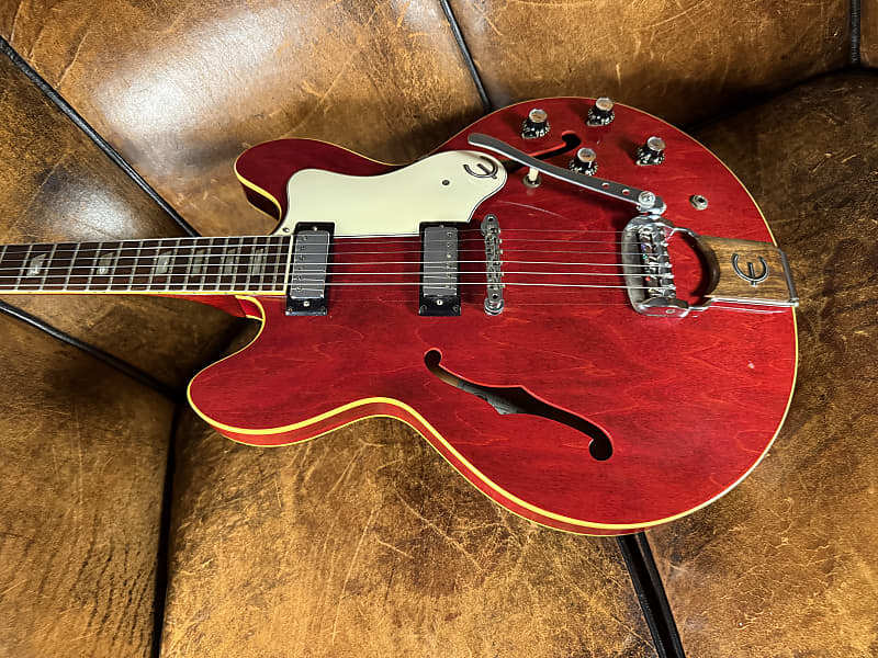 1967 Epiphone Riviera E360TD - Cherry - OHSC
