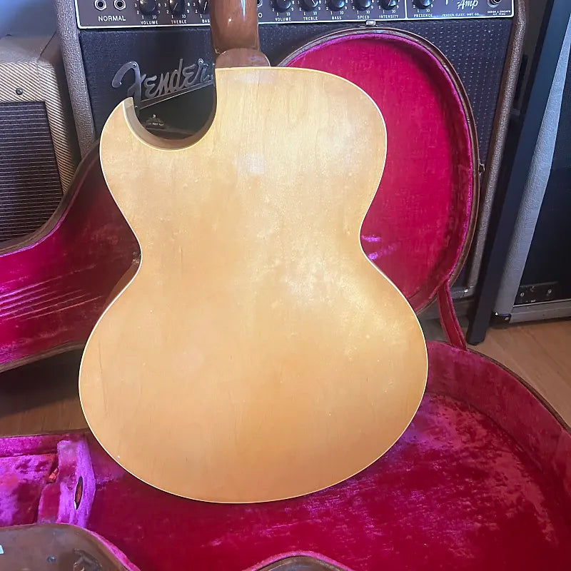 1956 Gibson L-4C - Natural - OHSC Hang Tags