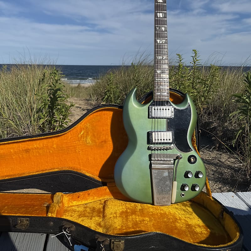 1964 Gibson SG Standard - Pelham Blue Refinish - OHSC – My Store