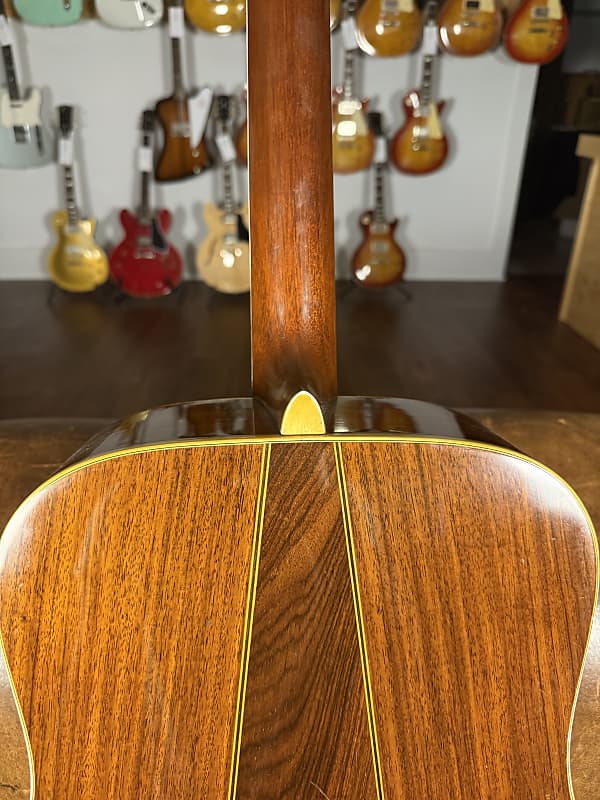 1970 Martin D-35 - Natural - Brazilian Center Panel