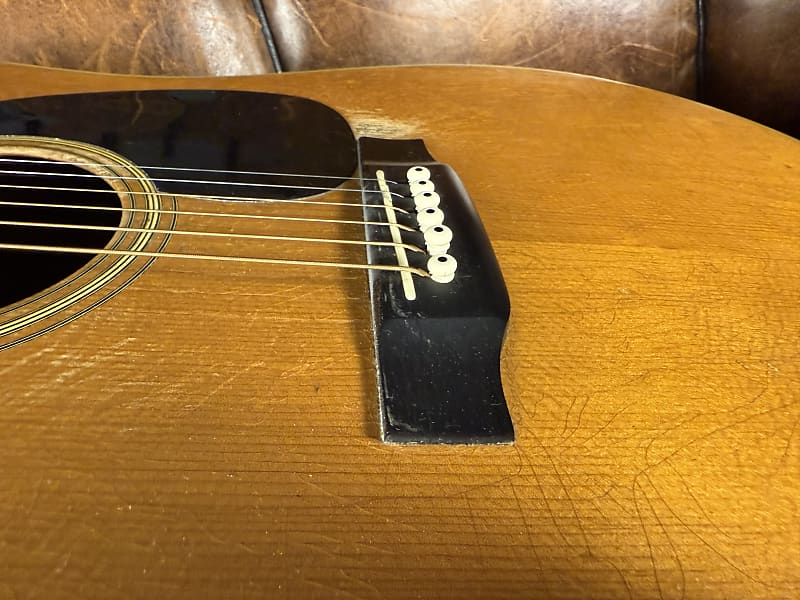 1970 Martin D-35 - Natural - Brazilian Center Panel