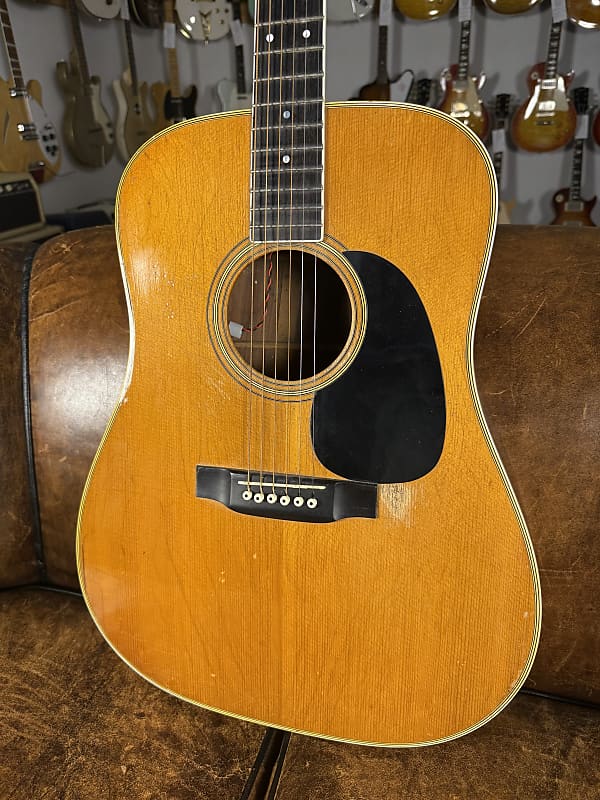 1970 Martin D-35 - Natural - Brazilian Center Panel