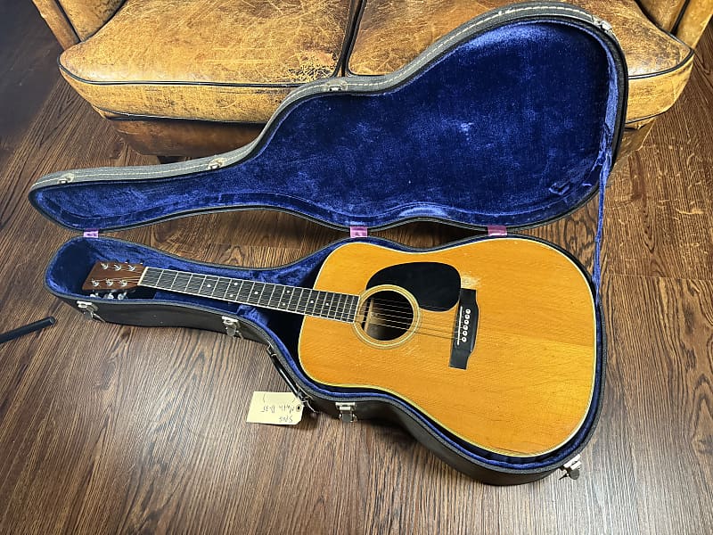 1970 Martin D-35 - Natural - Brazilian Center Panel