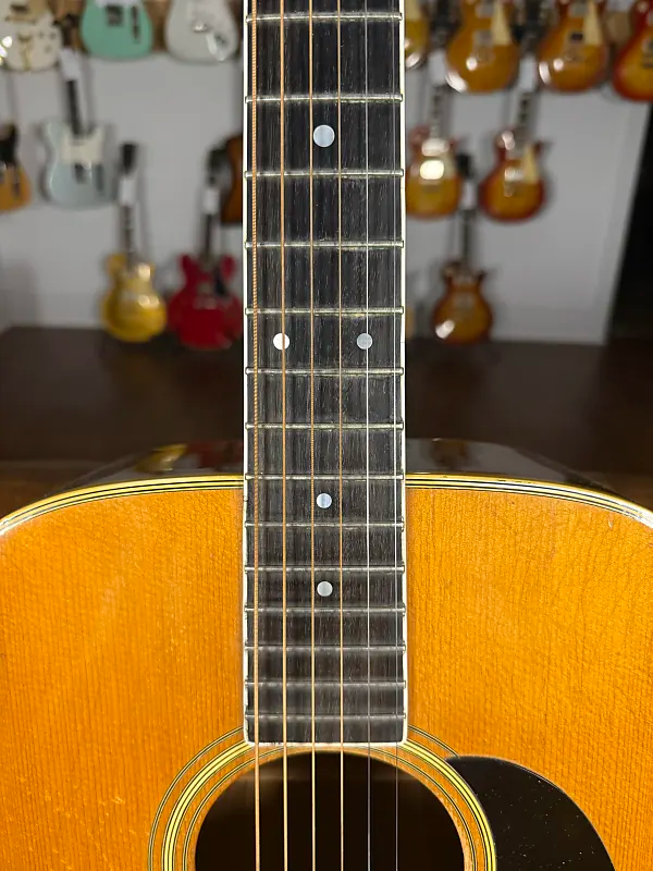 1970 Martin D-35 - Natural - Brazilian Center Panel