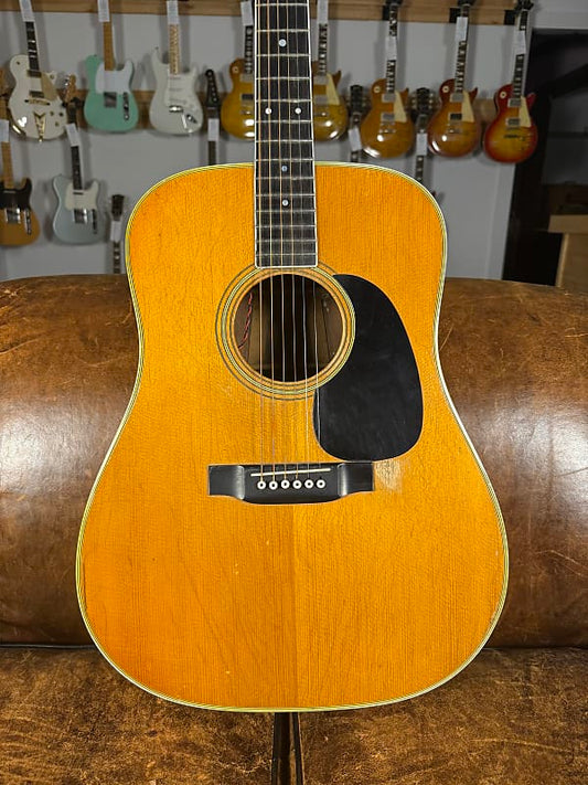 1970 Martin D-35 - Natural - Brazilian Center Panel