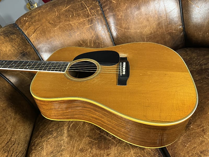 1970 Martin D-35 - Natural - Brazilian Center Panel