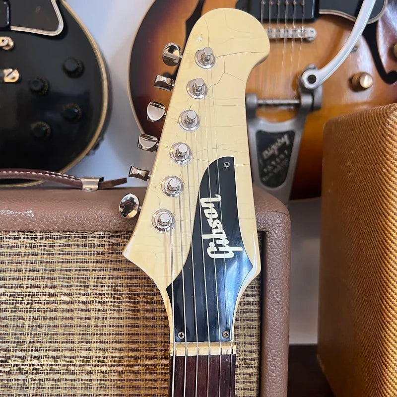 1965 Gibson Firebird III Non-Reverse - Refin Polaris White