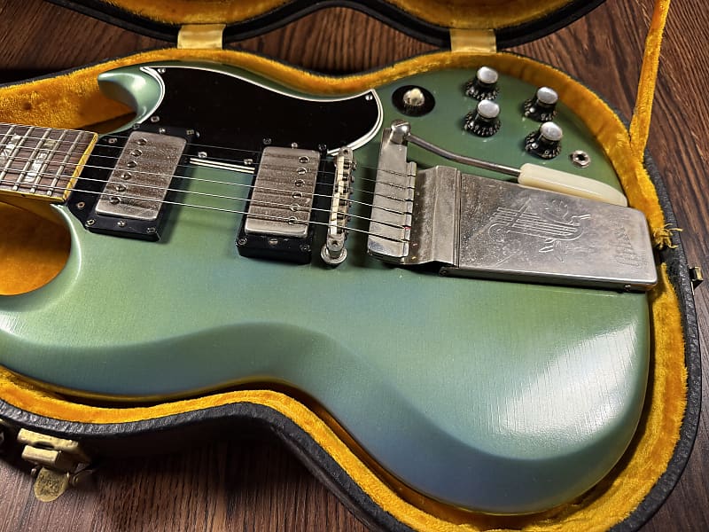 1964 Gibson SG Standard - Pelham Blue Refinish - OHSC