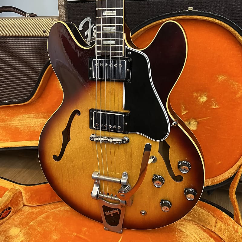 1966 Gibson ES-335TD - Sunburst - Bigsby - OHSC
