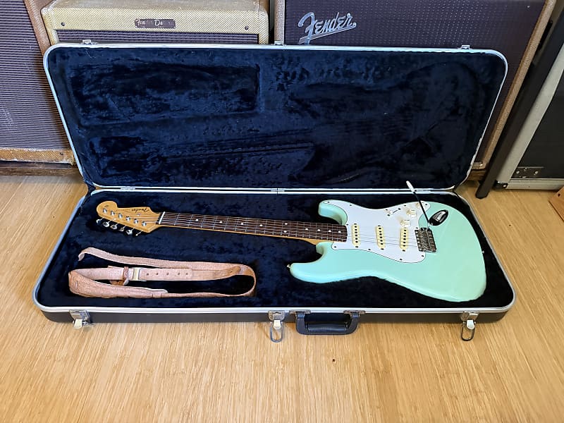 1989 Fender Stratocaster ST62 - Seafoam Green - Made in Japan