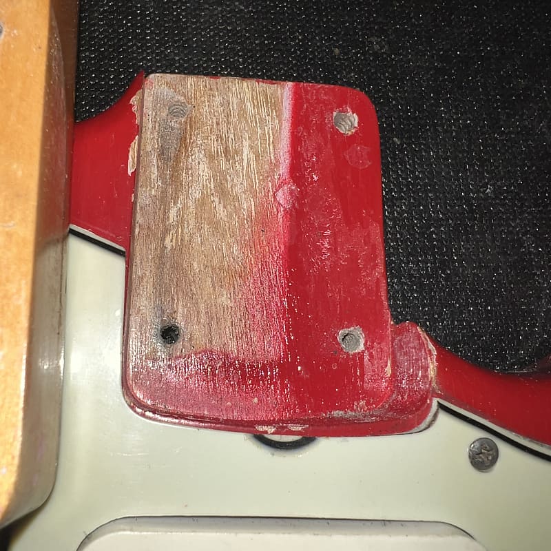 1964 Fender Stratocaster - Dakota Red with Korina Body - 100% Original OHSC
