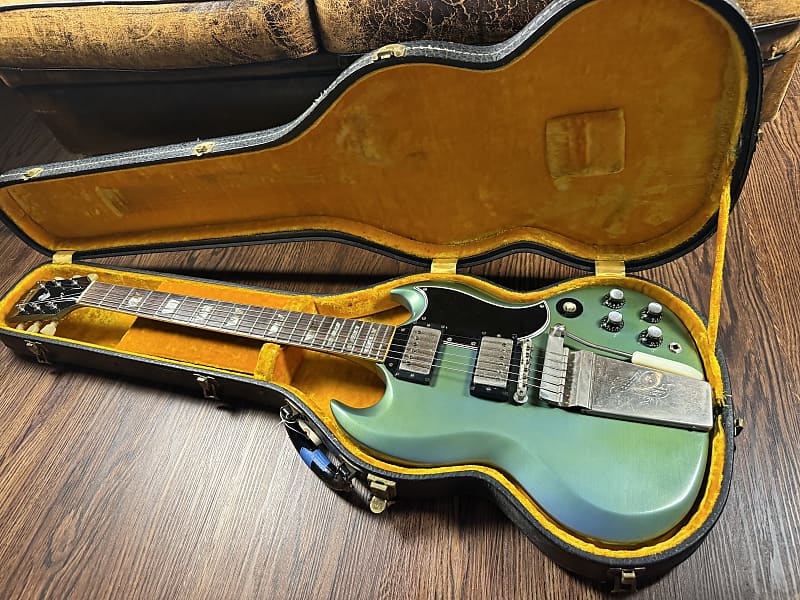 1964 Gibson SG Standard - Pelham Blue Refinish - OHSC