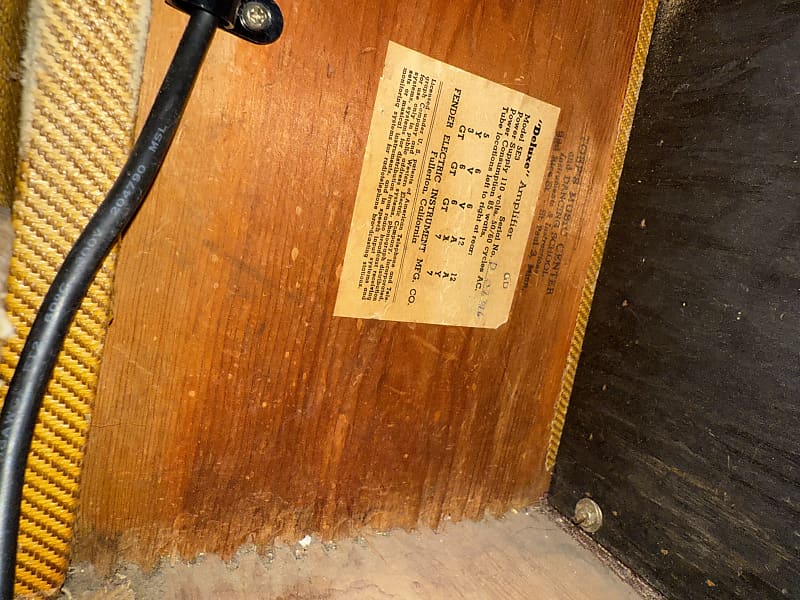 1957 Fender Tweed Deluxe - 5E3