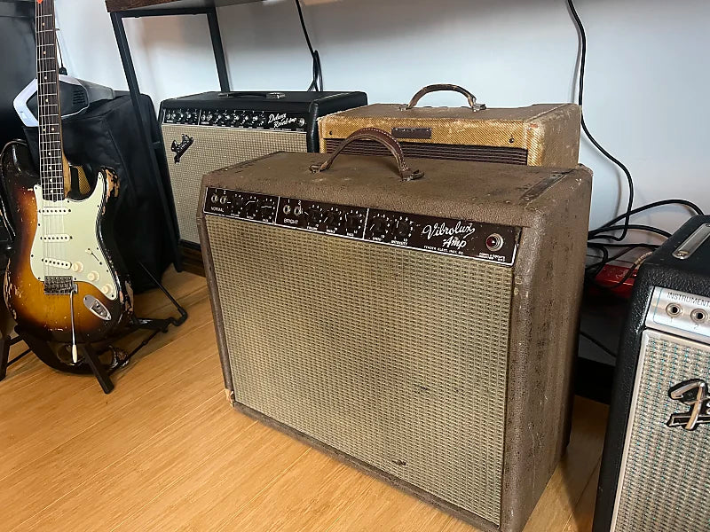 1963 Fender Vibrolux - Brown 6G11-A