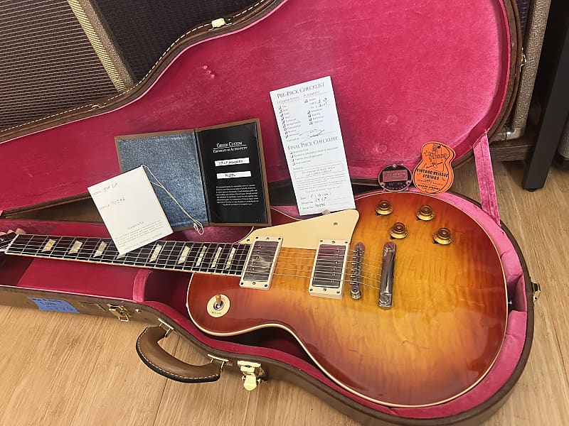 2020 Gibson Custom Shop '59 Les Paul Standard Reissue - Factory Burst Gloss - OHSC