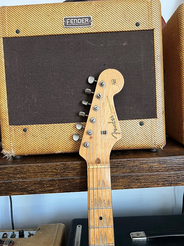 1957 Fender Stratocaster - Blonde - Ash - OHSC