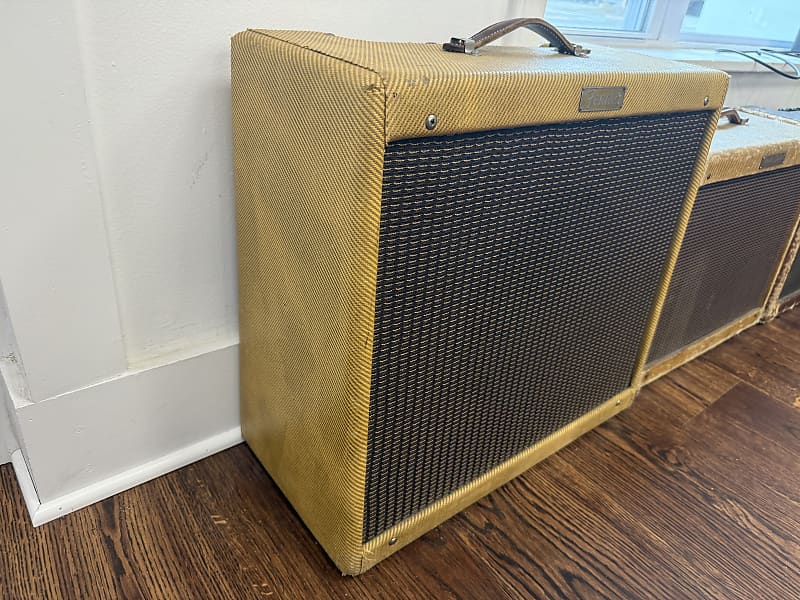 1955 Fender Tremolux 5E9 Narrow Panel 15-Watt 1x12" Guitar Combo - Retweed