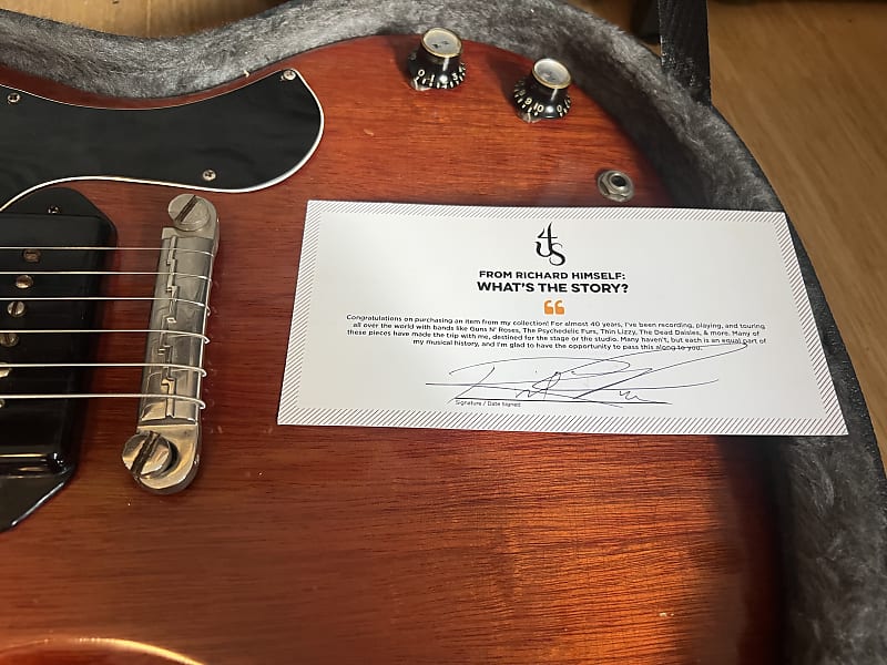 1962 Gibson SG Junior - Cherry - Ex. Richard Fortus