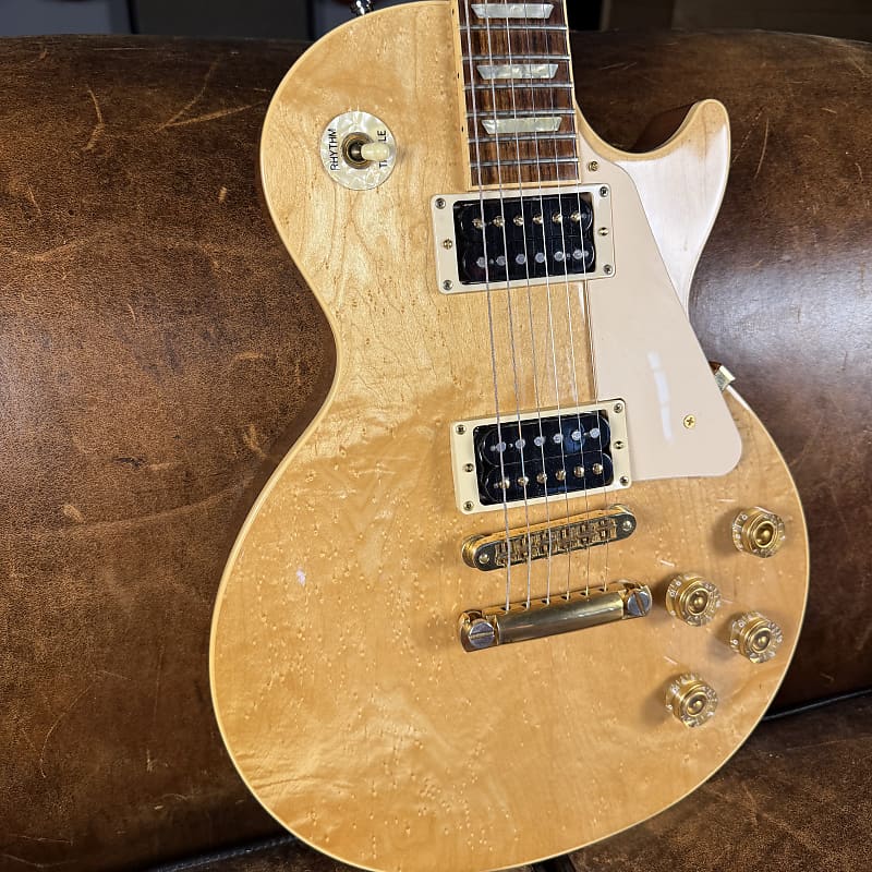 1993 Gibson Les Paul Standard Birdseye Top - Natural