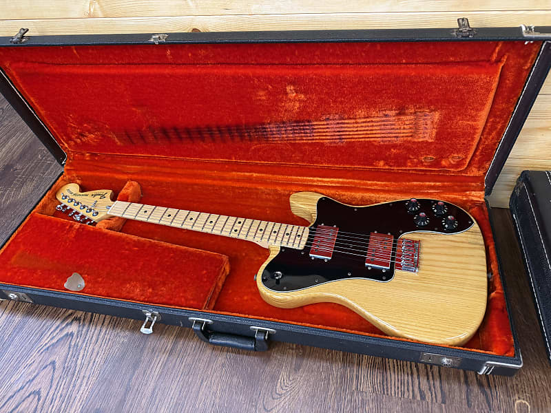 1977 Fender Telecaster Deluxe - Natural OHSC
