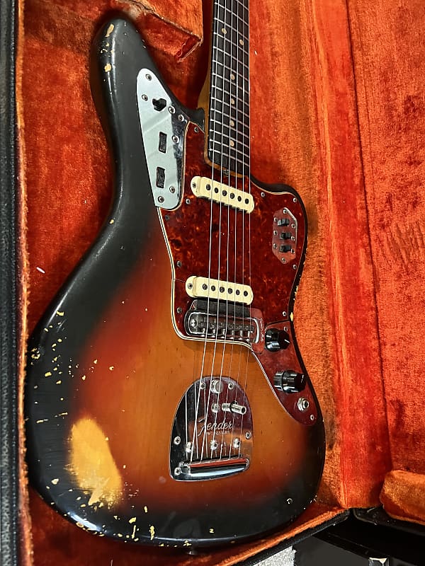 Fender Jaguar 1964 Sunburst Pre CBS 100% Original OHSC
