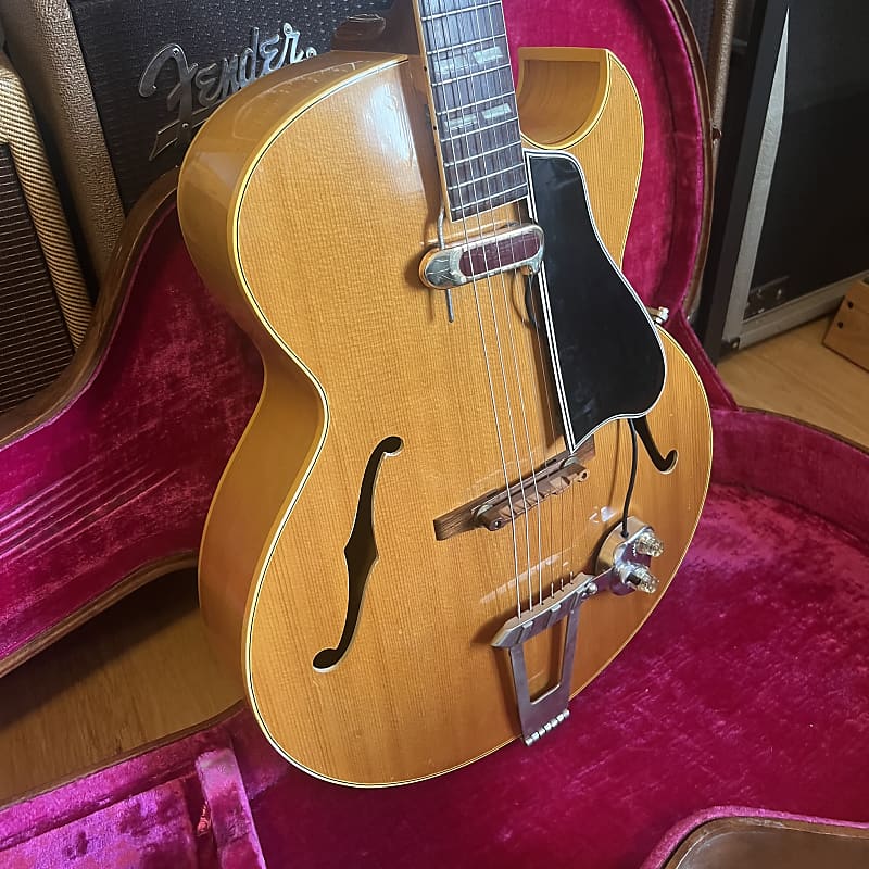 1956 Gibson L-4C - Natural - OHSC Hang Tags