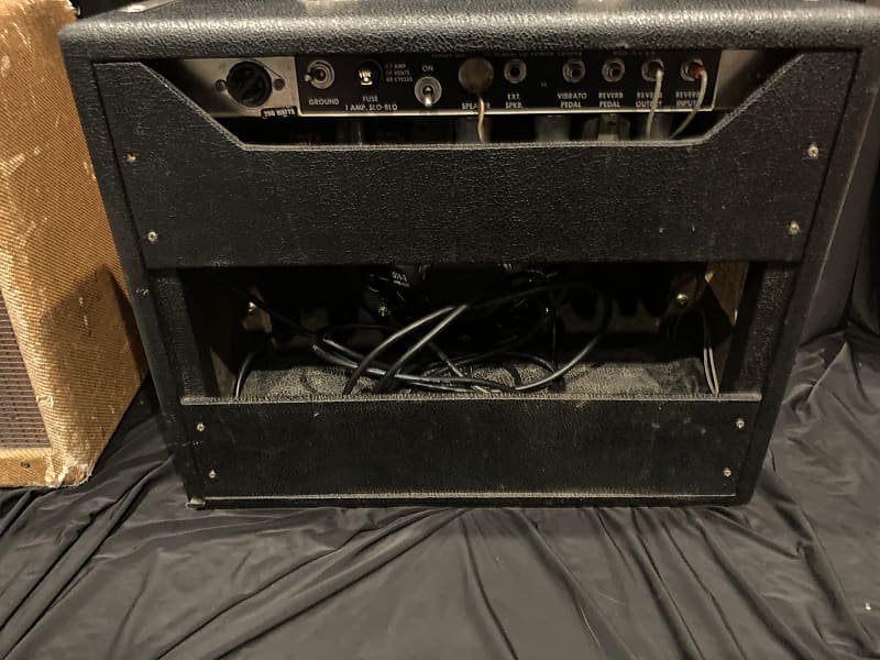 Fender Princeton Reverb 12-Watt Vintage Blackface Guitar Combo Amp