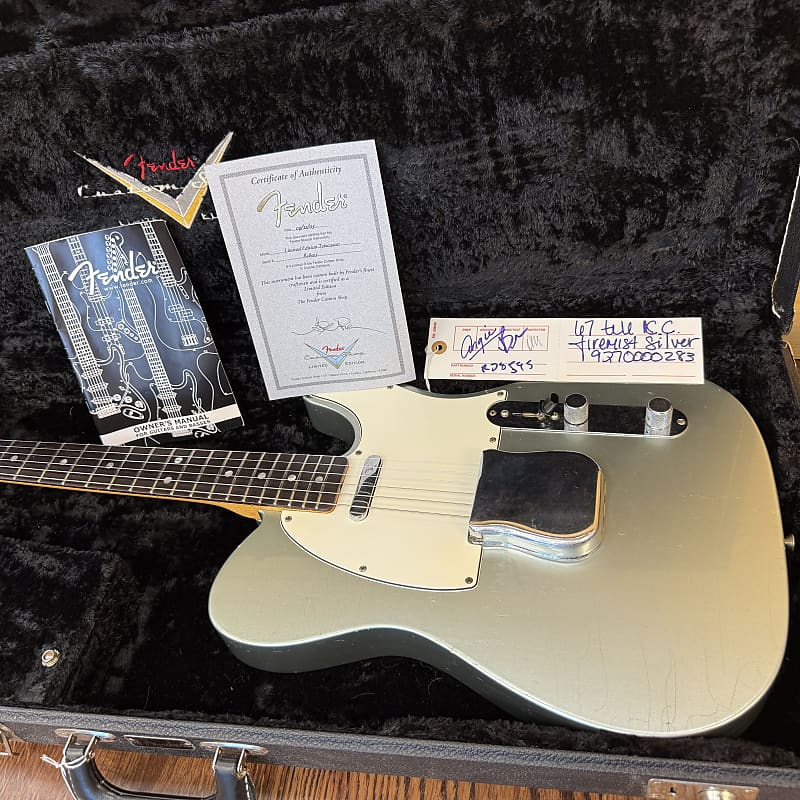 2005 Fender Custom Shop Limited Edition Closet Classic ‘67 Telecaster - Firemist Silver