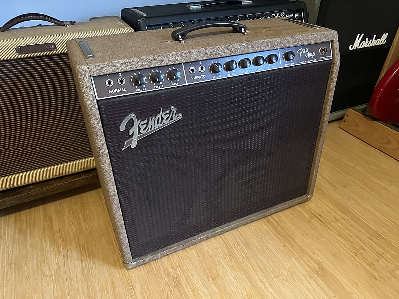 1960 Fender Pro 6G5 - Brown - Original Cover